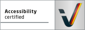 Logo "Accessibility certified"